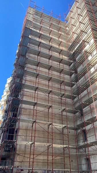 Inchiriem schela metalica/asiguram montaj demontaj si transportul.